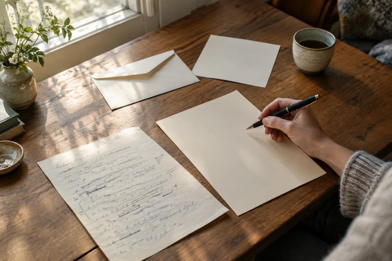 How to Draft and Edit a Letter Without Losing Your Voice