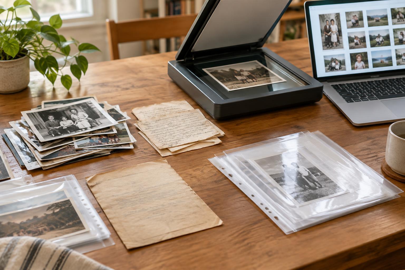 A Beginner’s Guide to Digitizing Family Photos and Documents