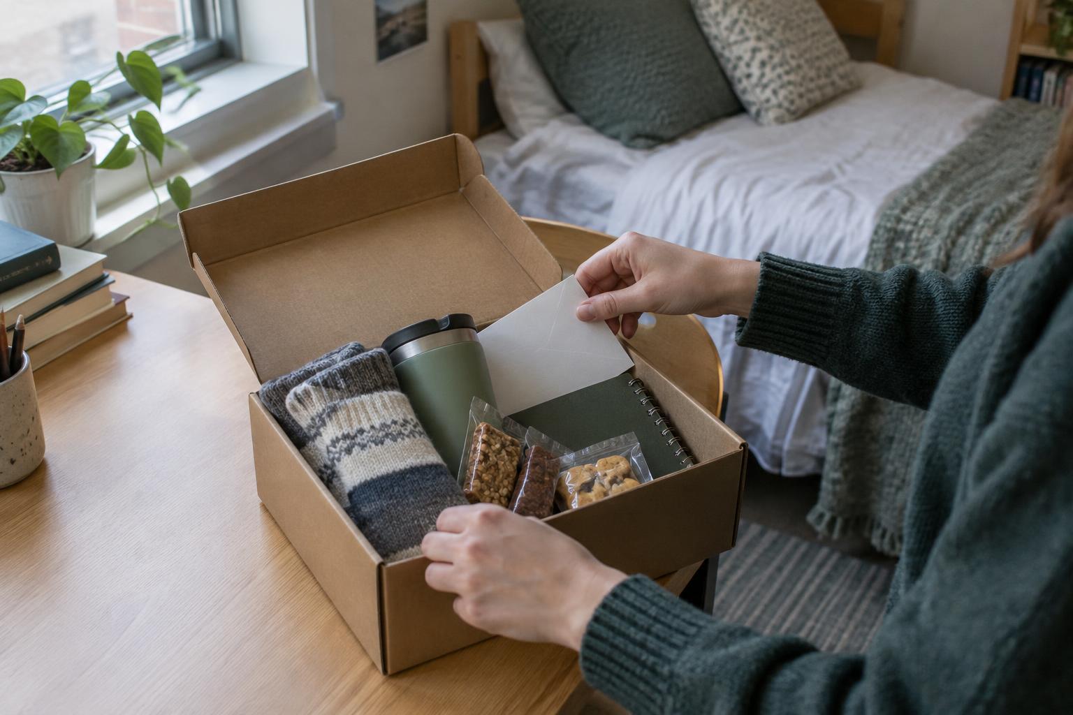 Care Package Ideas for a Student Settling Into a Dorm