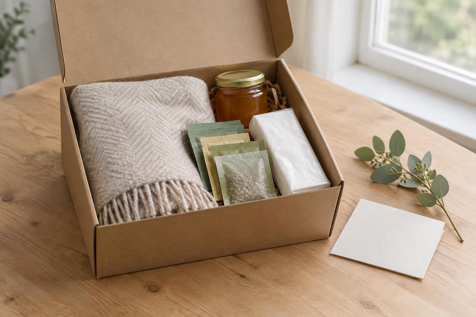Putting Together a Gentle Care Package for Someone Who Is Grieving