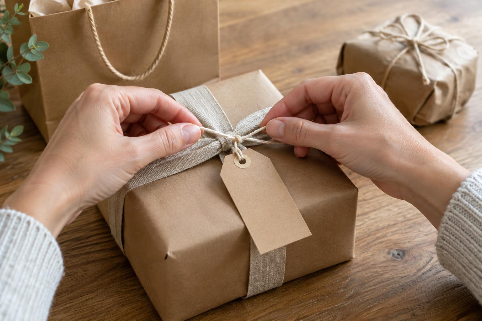 How to Attach Gift Tags So They Don’t Fall Off